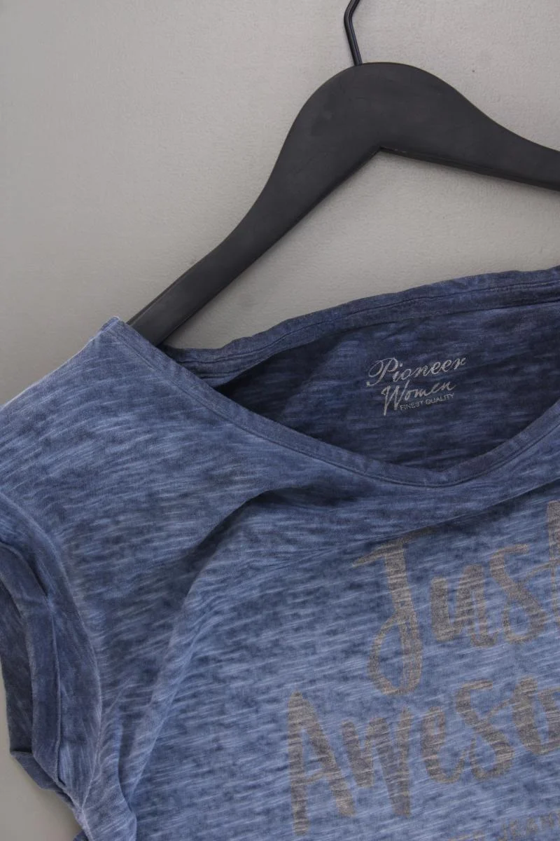 Pioneer T-Shirt Gr. S Kurzarm blau