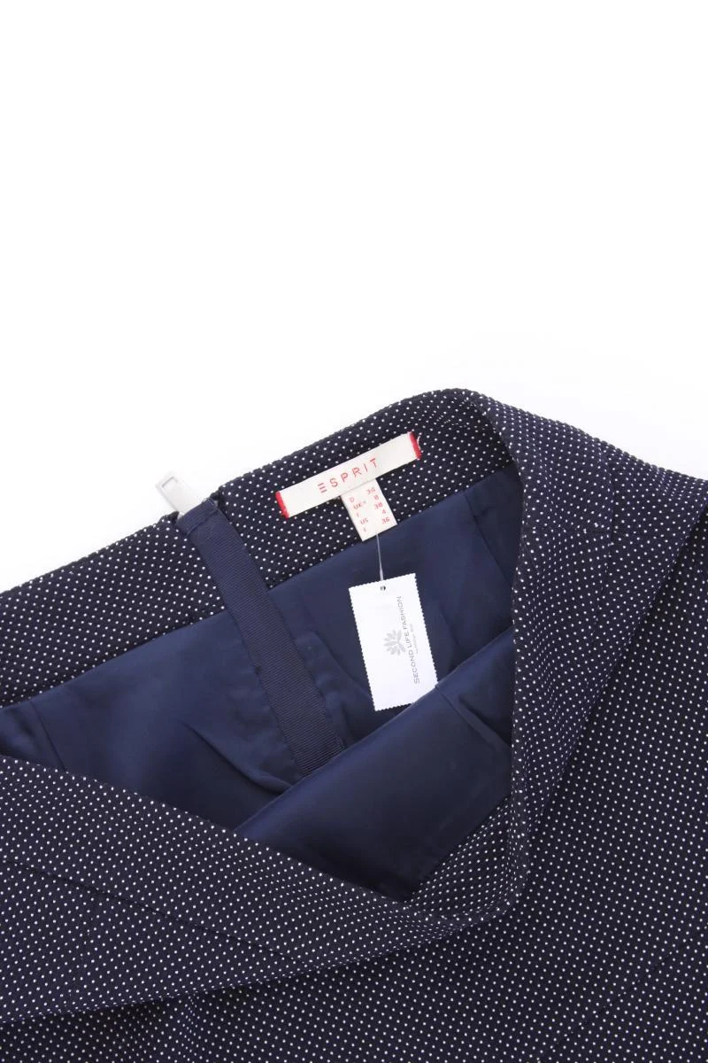 Esprit Rock Gr. 34 gepunktet blau aus Polyester