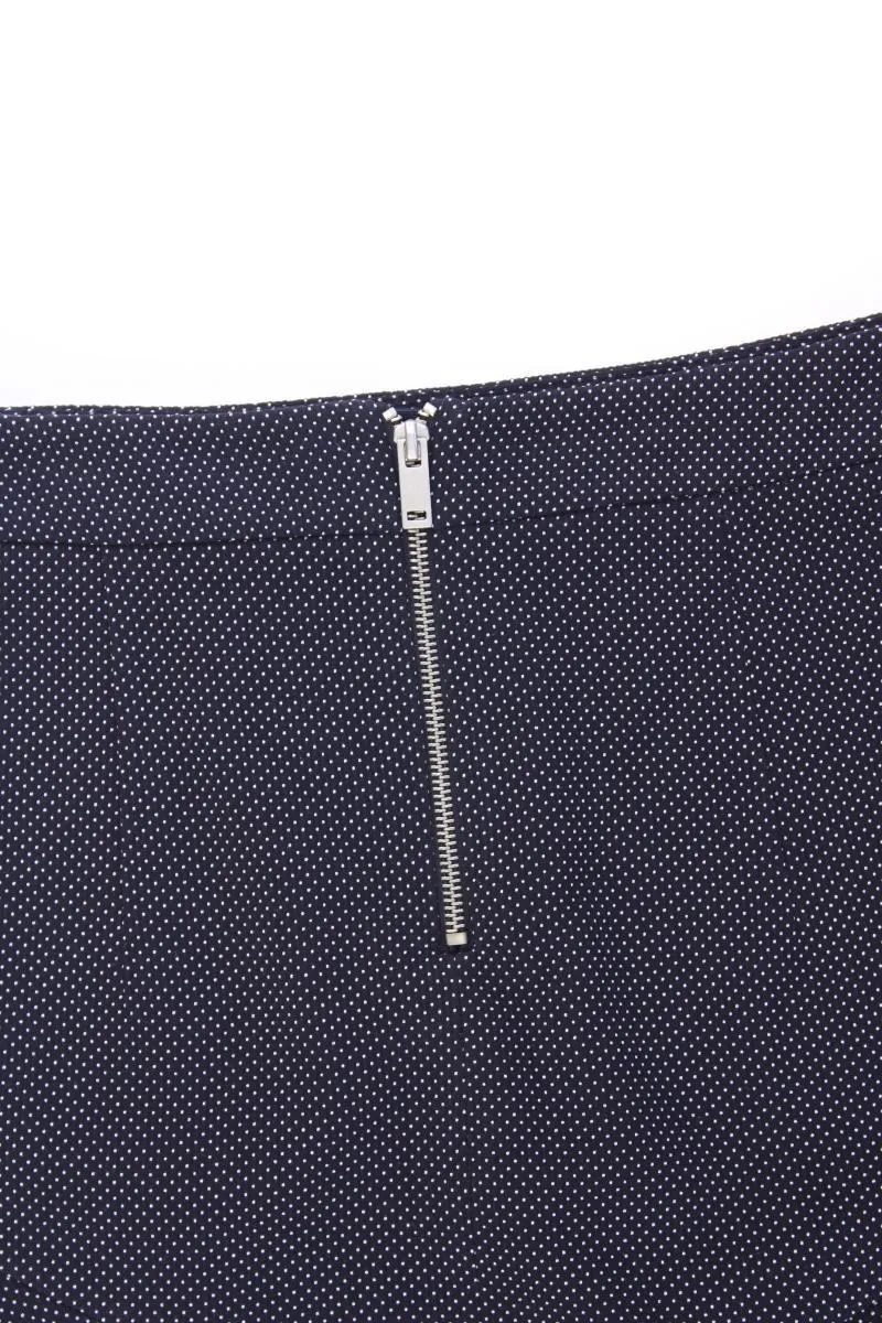 Esprit Rock Gr. 34 gepunktet blau aus Polyester