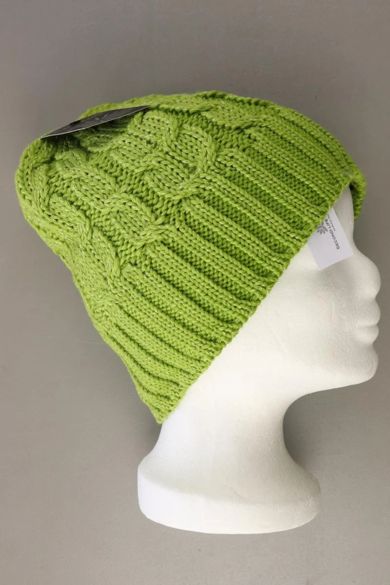 Flashbeanie Mütze neu mit Etikett grün