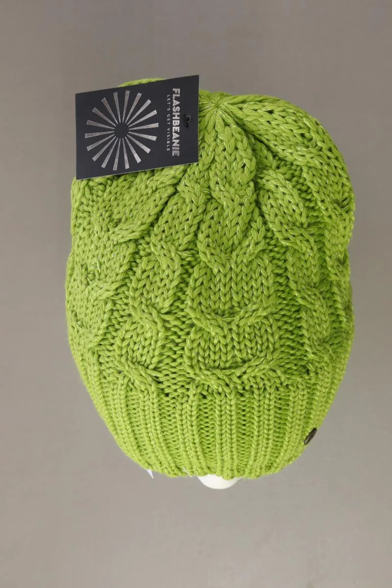 Flashbeanie Mütze neu mit Etikett grün