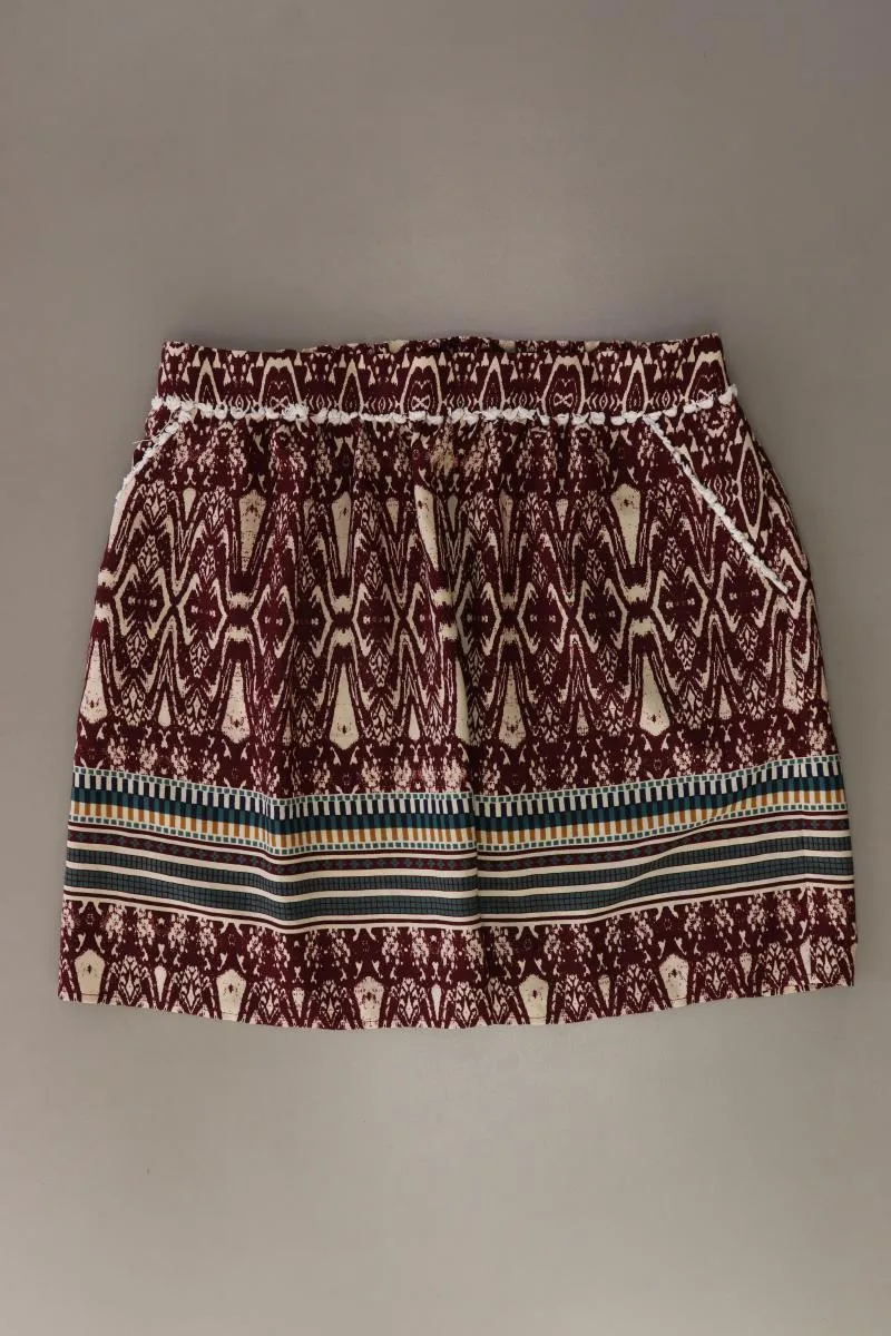 NAF NAF Stretchrock Gr. 40 rot aus Polyester