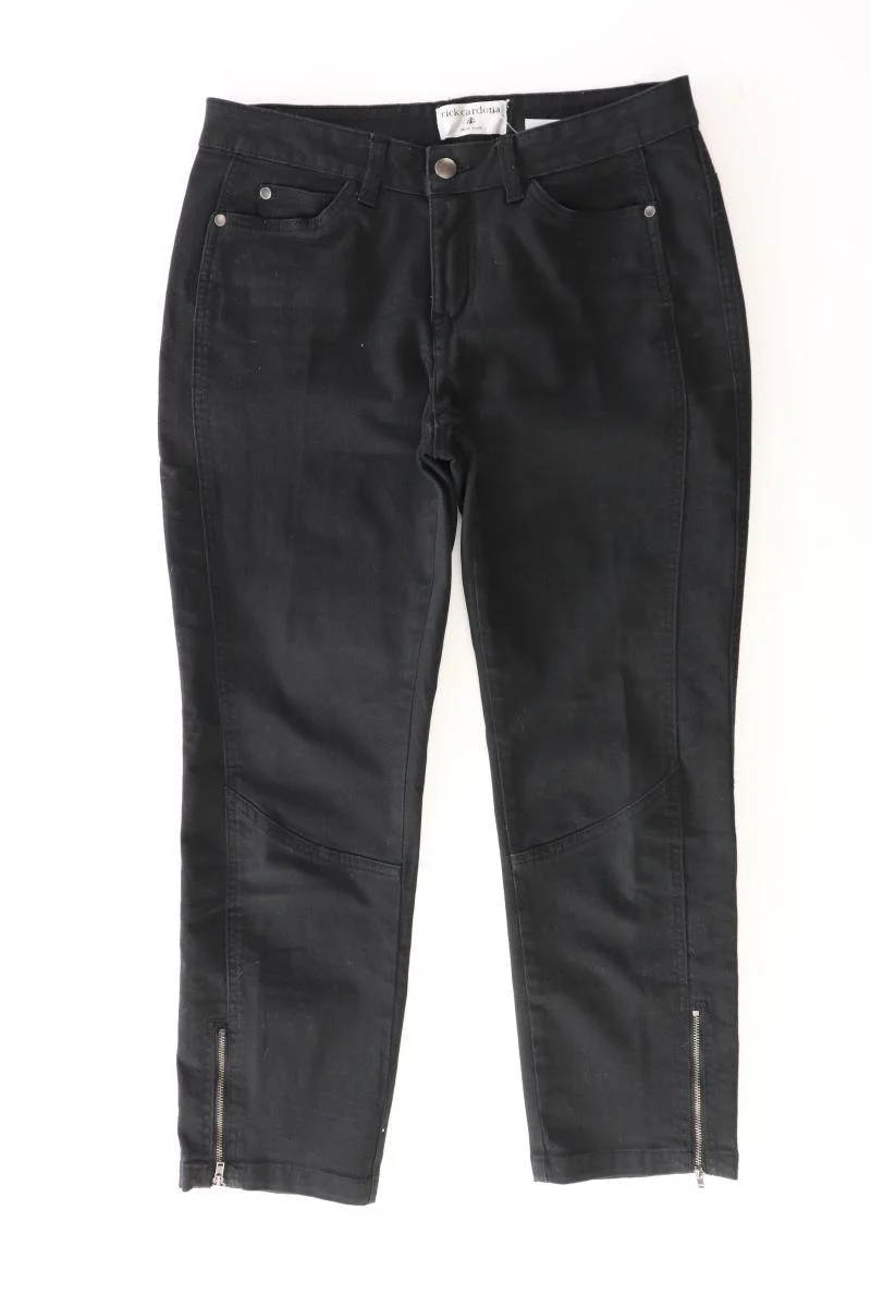 rick cardona Five-Pocket-Hose Gr. 38 schwarz aus Baumwolle