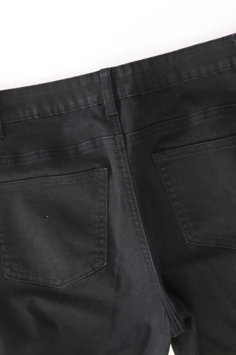 rick cardona Five-Pocket-Hose Gr. 38 schwarz aus Baumwolle