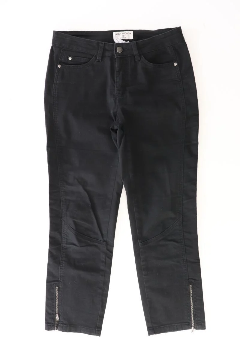 rick cardona Five-Pocket-Hose Gr. 36 schwarz aus Baumwolle