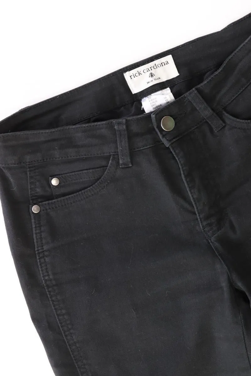 rick cardona Five-Pocket-Hose Gr. 36 schwarz aus Baumwolle