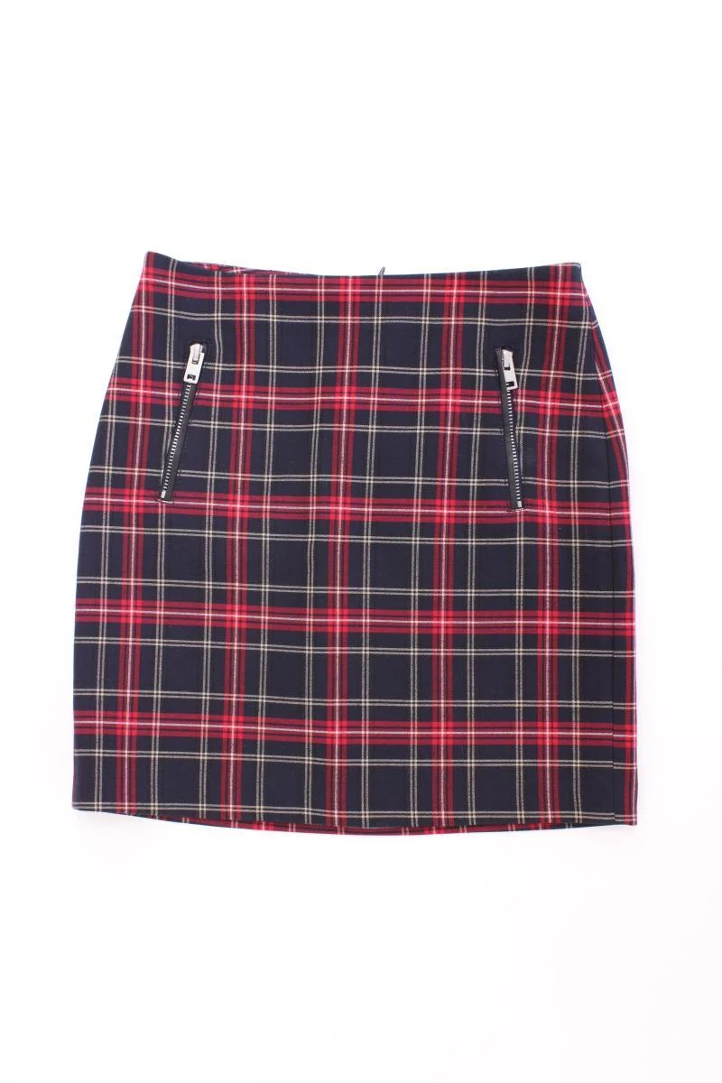 Esprit Rock Gr. 34 kariert mehrfarbig aus Polyester