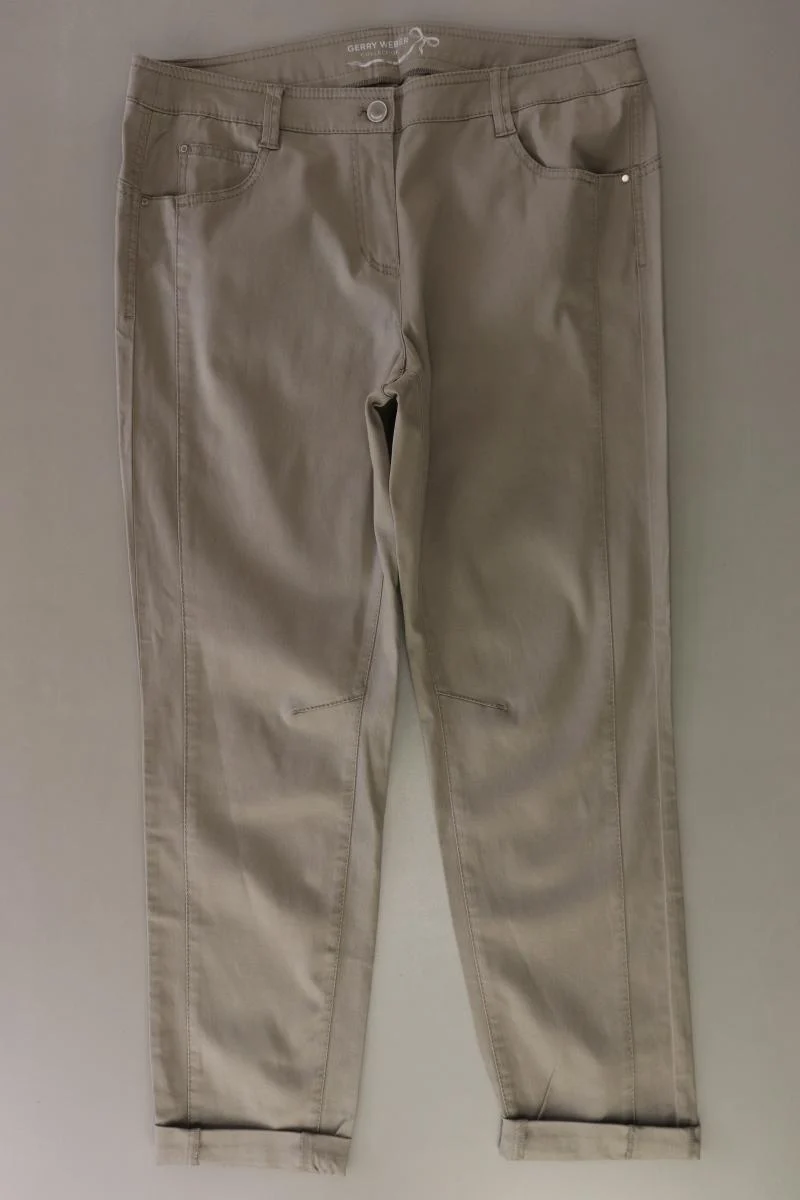 Gerry Weber Five-Pocket-Hose Gr. 42 olivgrün aus Lyocell