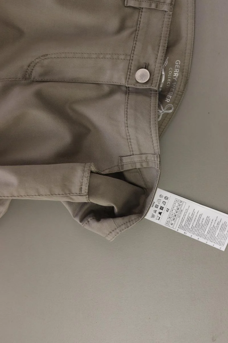 Gerry Weber Five-Pocket-Hose Gr. 42 olivgrün aus Lyocell