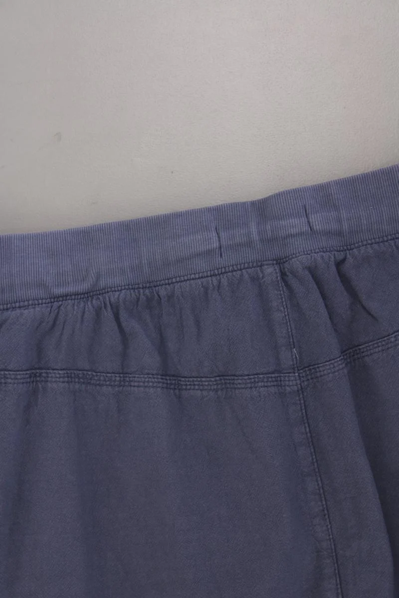 Zizzi Rock Gr. 50/52 blau aus Baumwolle