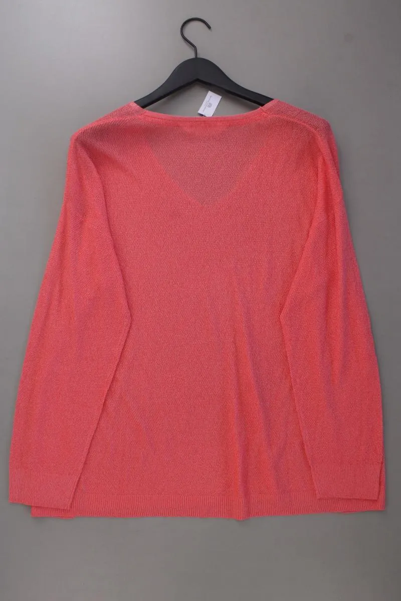 Studio Untold Feinstrickpullover Gr. XL neuwertig rot aus Viskose