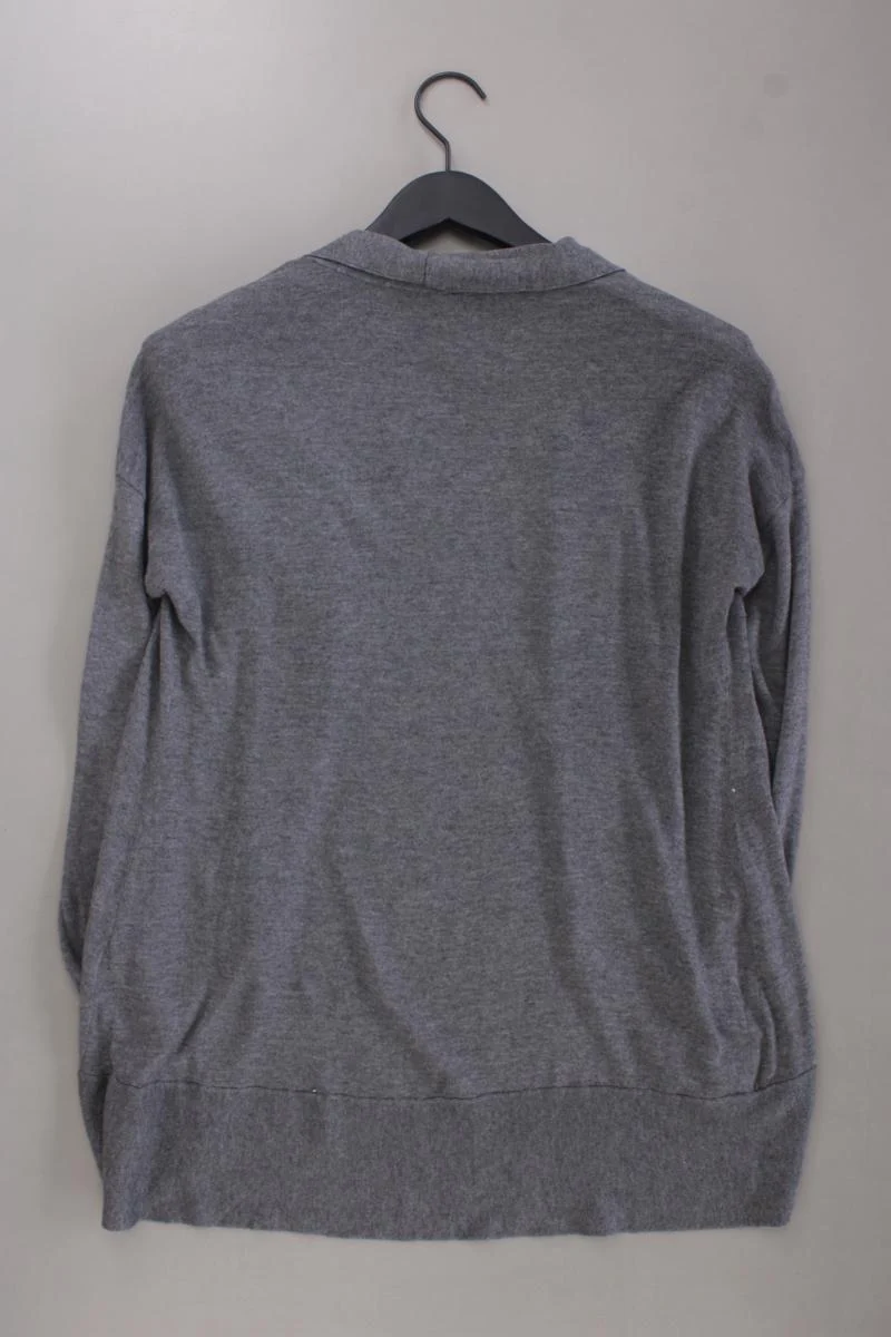 Street One Strickjacke Gr. 36 Langarm grau aus Viskose