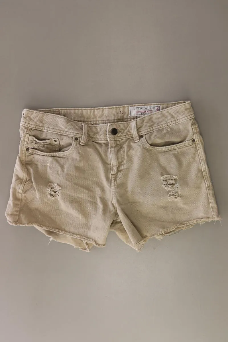 edc by Esprit Hotpants Gr. W30 braun aus Baumwolle