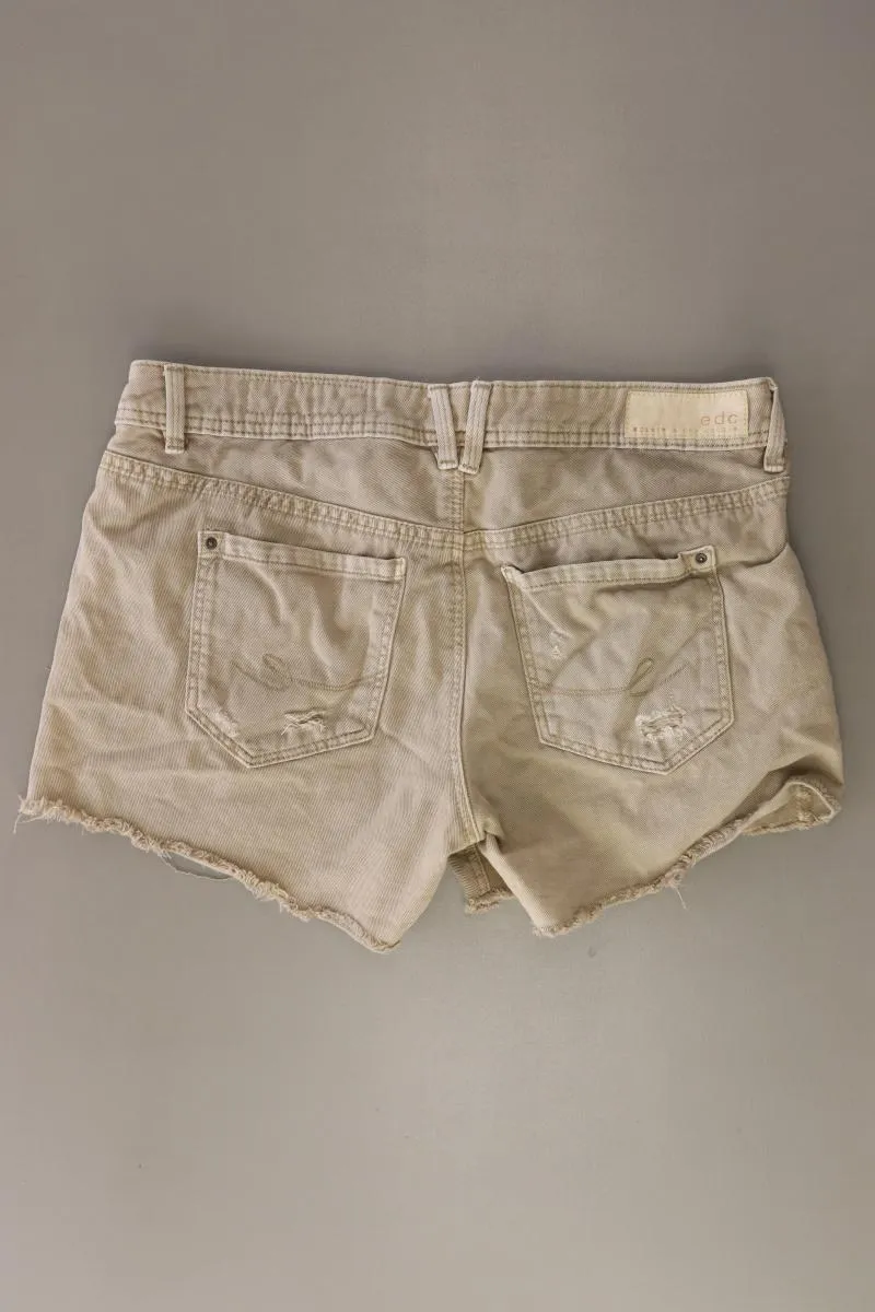 edc by Esprit Hotpants Gr. W30 braun aus Baumwolle