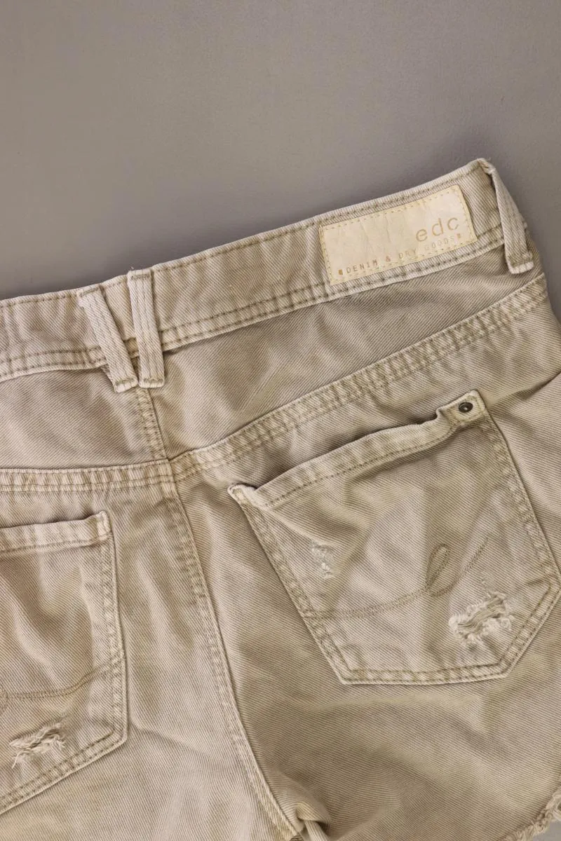 edc by Esprit Hotpants Gr. W30 braun aus Baumwolle