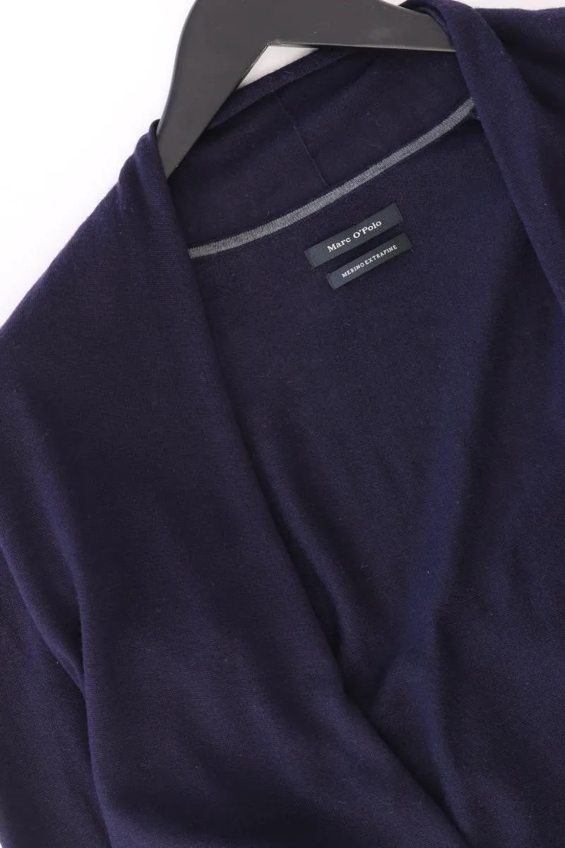 Marc O'Polo Strickjacke Gr. M Langarm blau aus Wolle