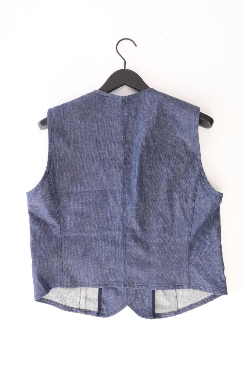 Zara Regular Weste Gr. XL neu mit Etikett Neupreis: 49,95€! blau aus Baumwolle