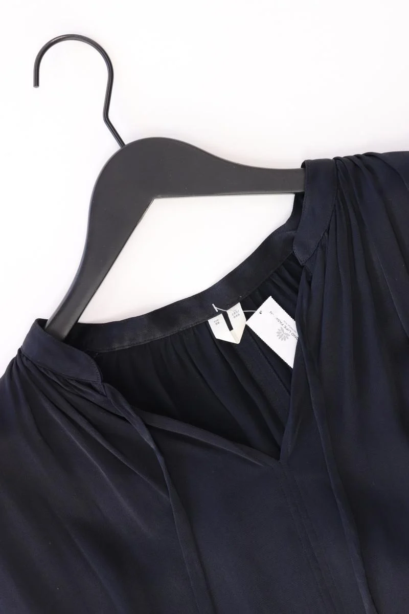 ARKET Midikleid Gr. 36 3/4 Ärmel blau aus Viskose