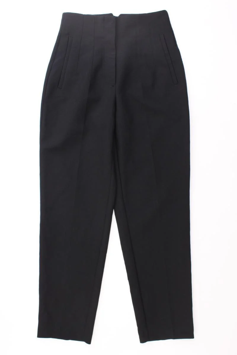 Zara Stoffhose Gr. XS schwarz aus Polyester