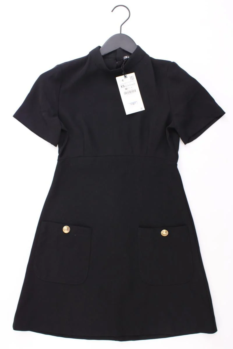 Zara Bleistiftkleid Gr. XS neu mit Etikett Neupreis: 39,95€! Kurzarm schwarz