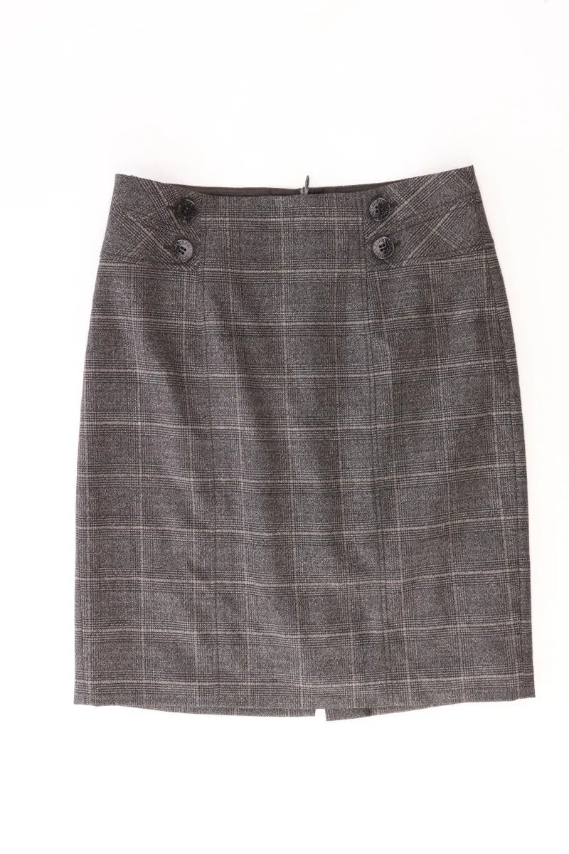 Esprit Collection Wollrock Gr. 36 kariert neuwertig grau