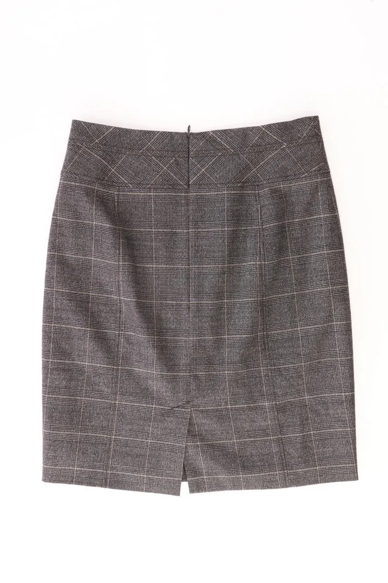 Esprit Collection Wollrock Gr. 36 kariert neuwertig grau