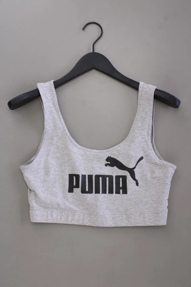 Puma Sport Top Gr. 38 neuwertig grau aus Baumwolle
