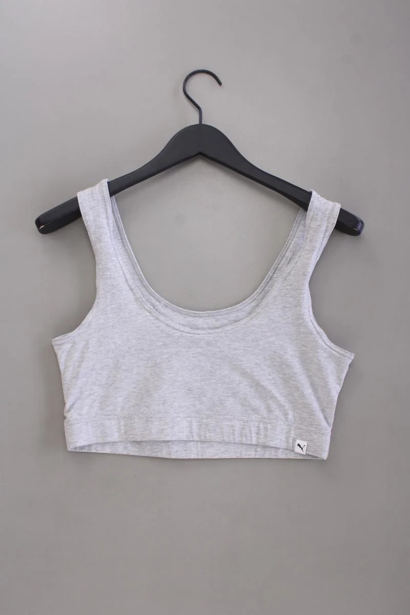 Puma Sport Top Gr. 38 neuwertig grau aus Baumwolle