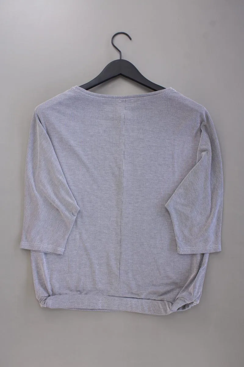 s.Oliver Oversize-Shirt Gr. 36 3/4 Ärmel grau aus Modal