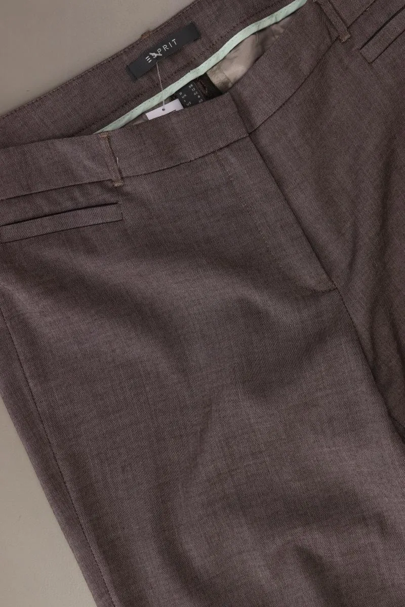 Esprit Anzughose Gr. 38 braun aus Polyester