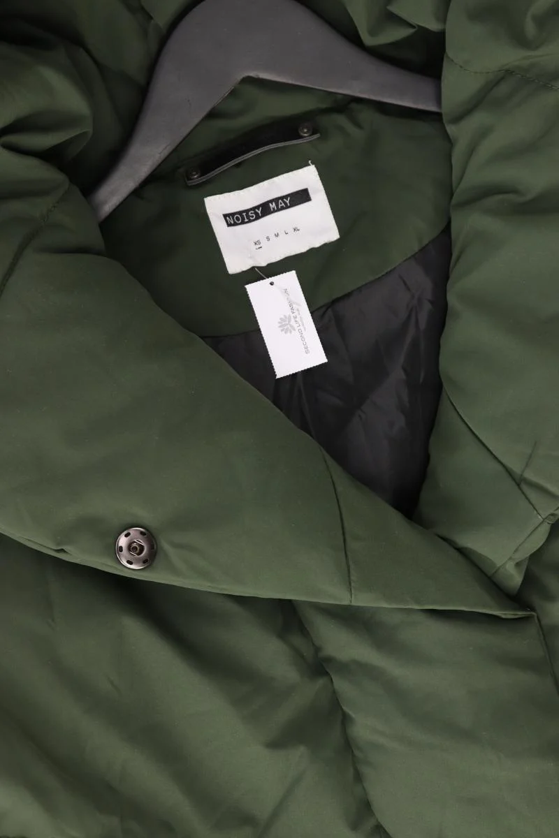 Noisy May Wintermantel Gr. XS olivgrün aus Polyester