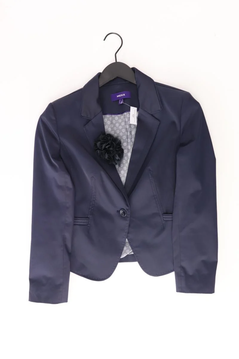 Mexx Regular Blazer Gr. 38 blau aus Polyester