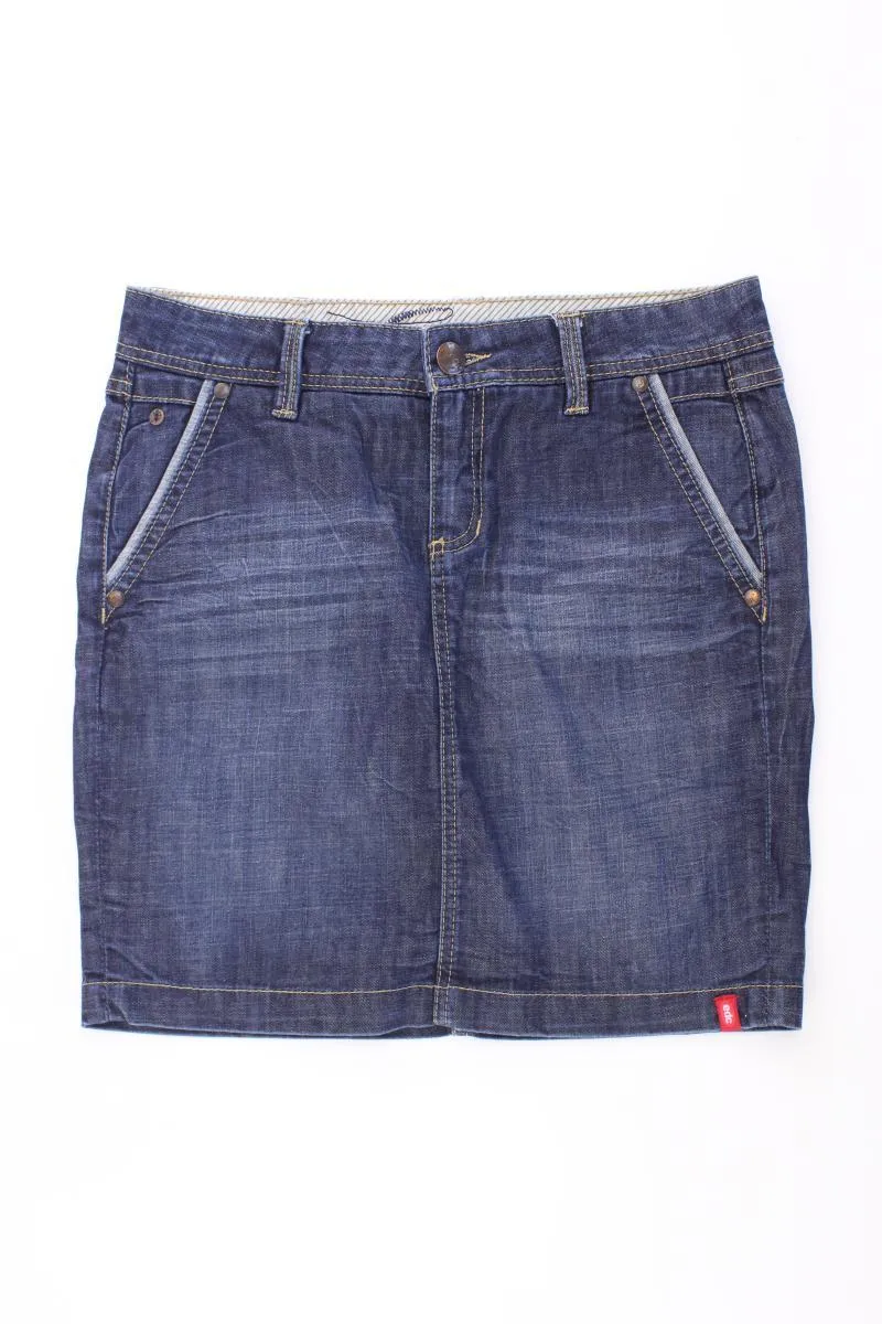 edc by Esprit Jeansrock Gr. 34 blau aus Baumwolle