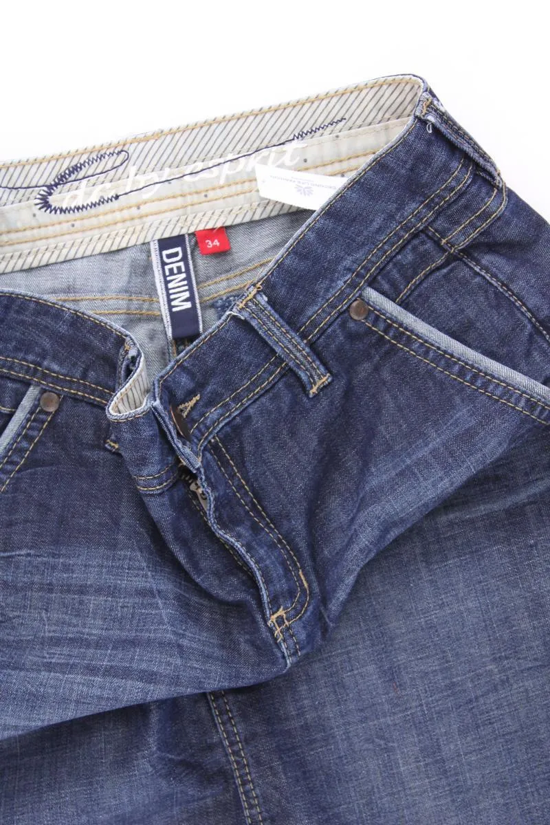 edc by Esprit Jeansrock Gr. 34 blau aus Baumwolle