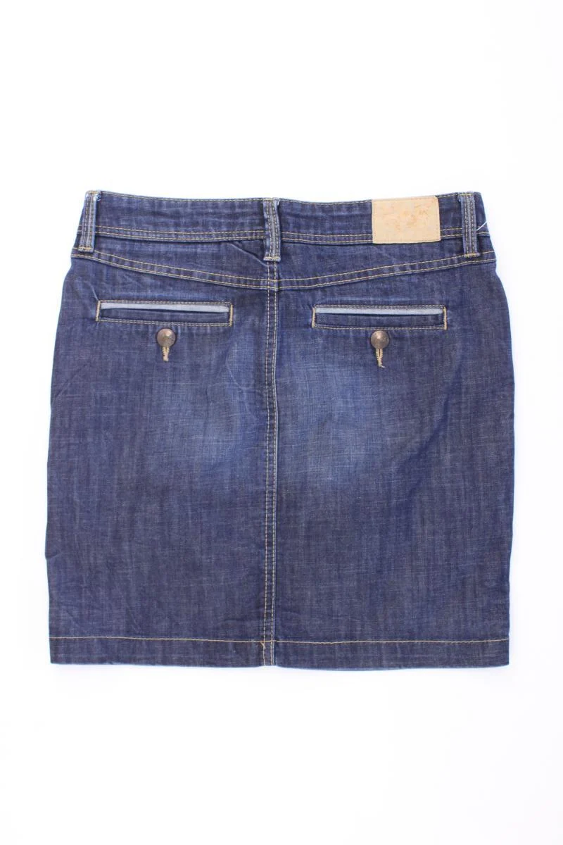 edc by Esprit Jeansrock Gr. 34 blau aus Baumwolle