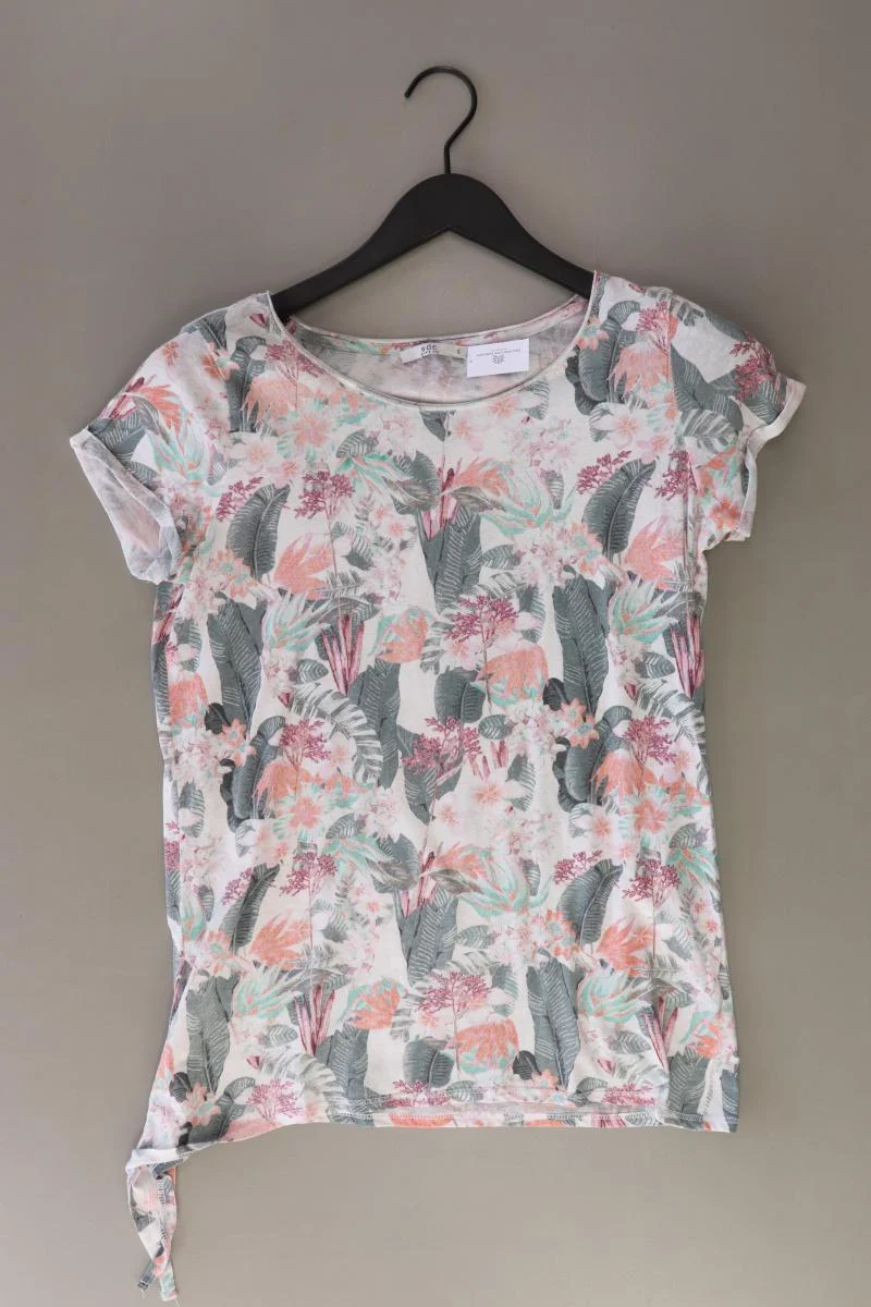 edc by Esprit Printshirt Gr. S Kurzarm mehrfarbig aus Baumwolle