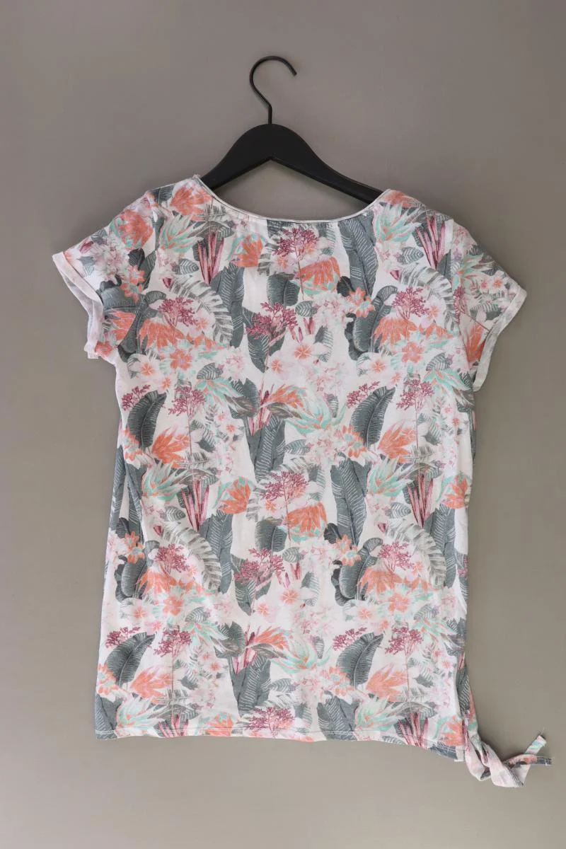 edc by Esprit Printshirt Gr. S Kurzarm mehrfarbig aus Baumwolle