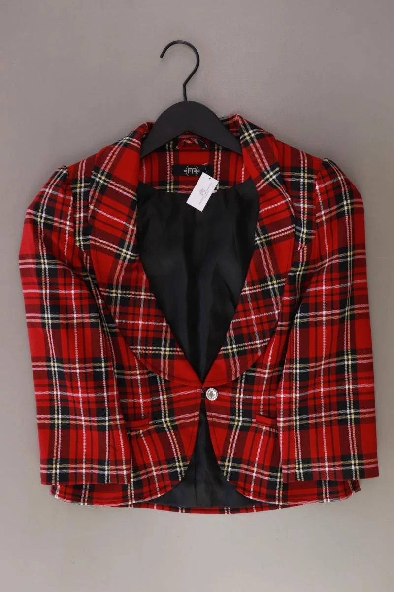 Melrose Regular Blazer Gr. 34 kariert rot