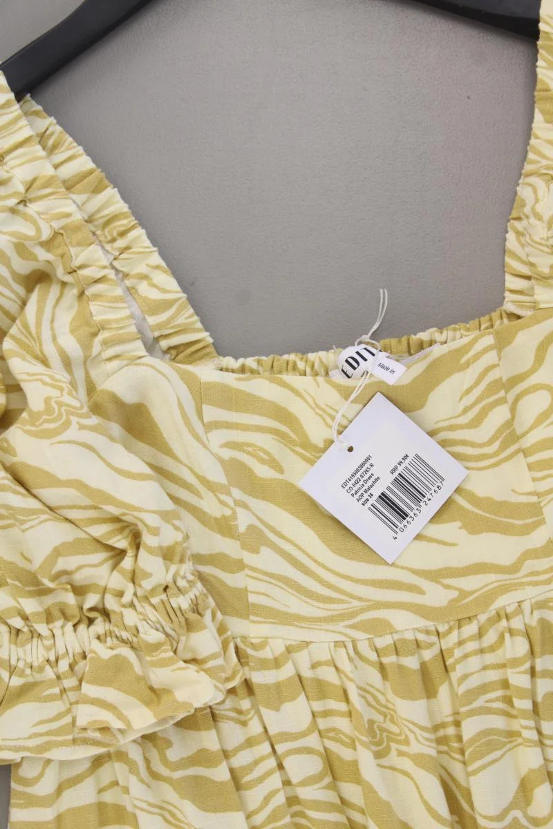 EDITED Maxikleid Gr. 36 neu mit Etikett Neupreis: 99,9€! 3/4 Ärmel gelb