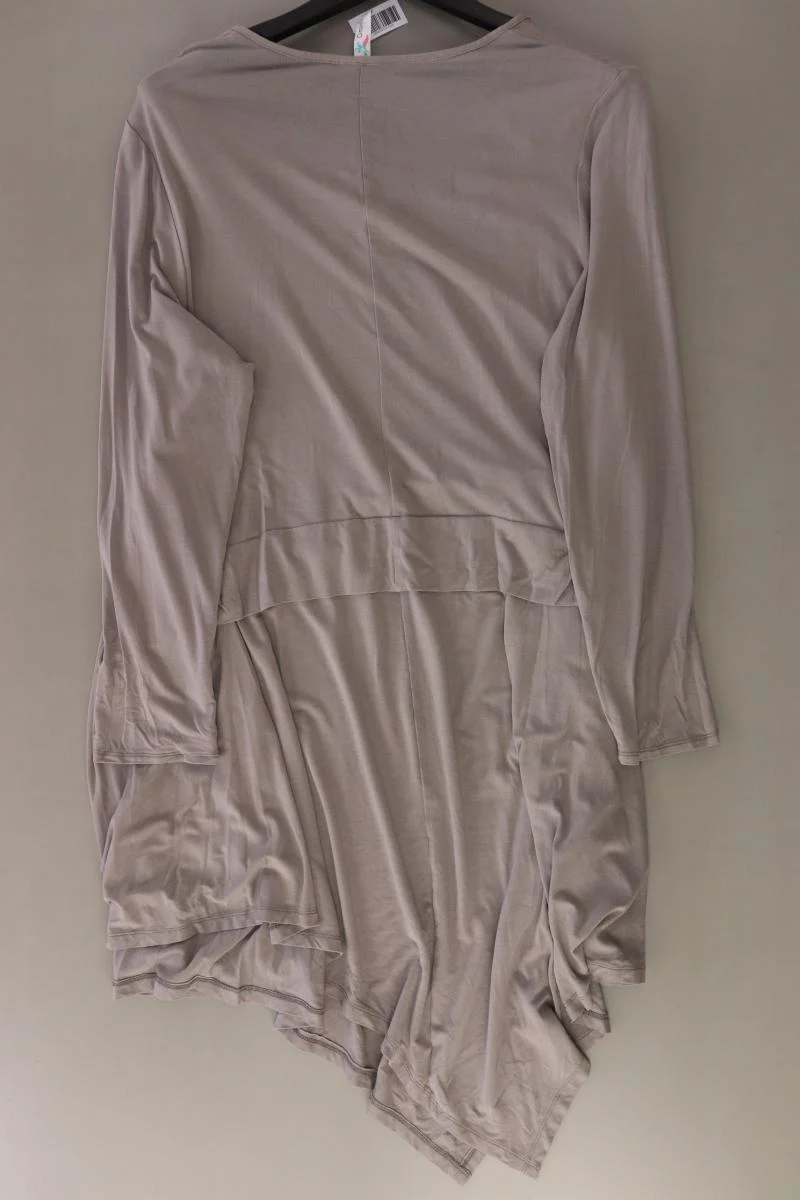 amaryllis Shirt Gr. 50 Langarm grau aus Baumwolle