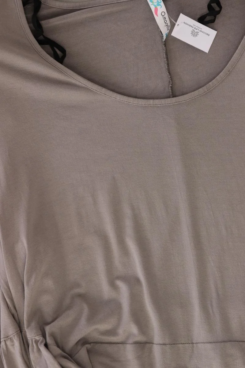 amaryllis Shirt Gr. 50 Langarm grau aus Baumwolle