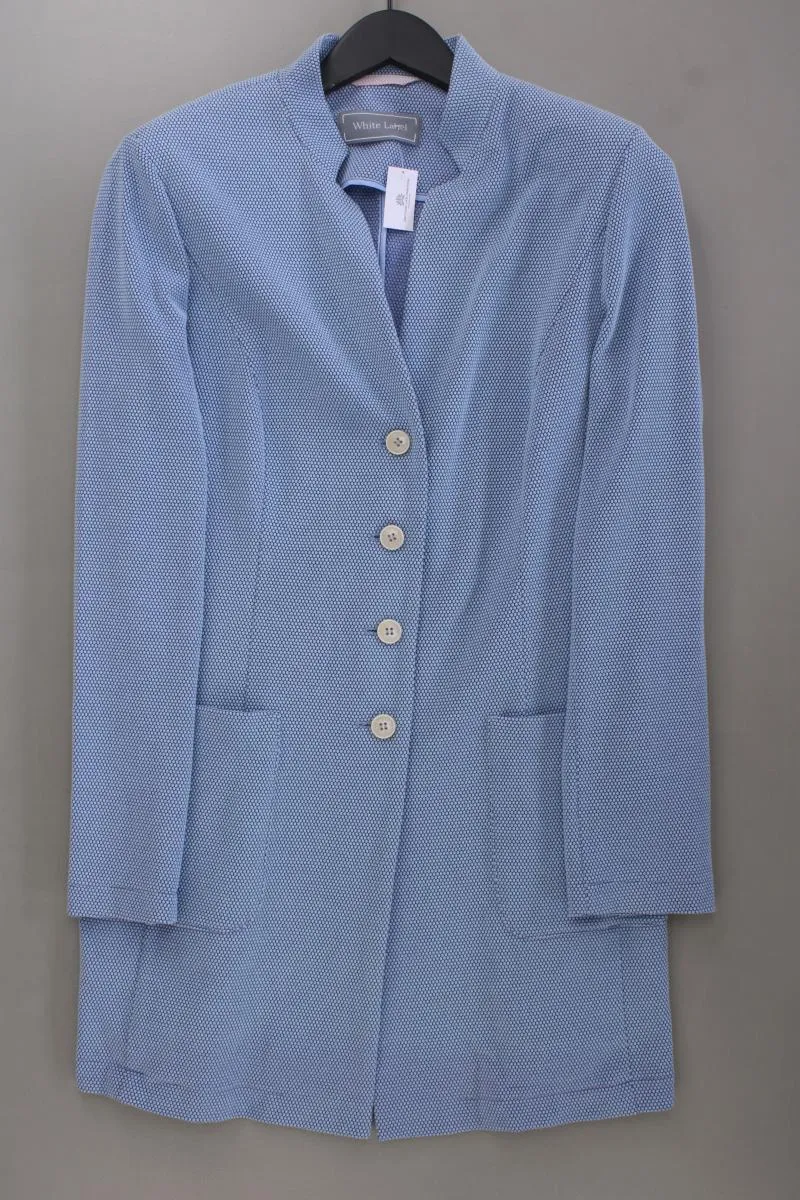 White Label Rofa Fashion Group Classic Mantel Gr. 40 neuwertig blau