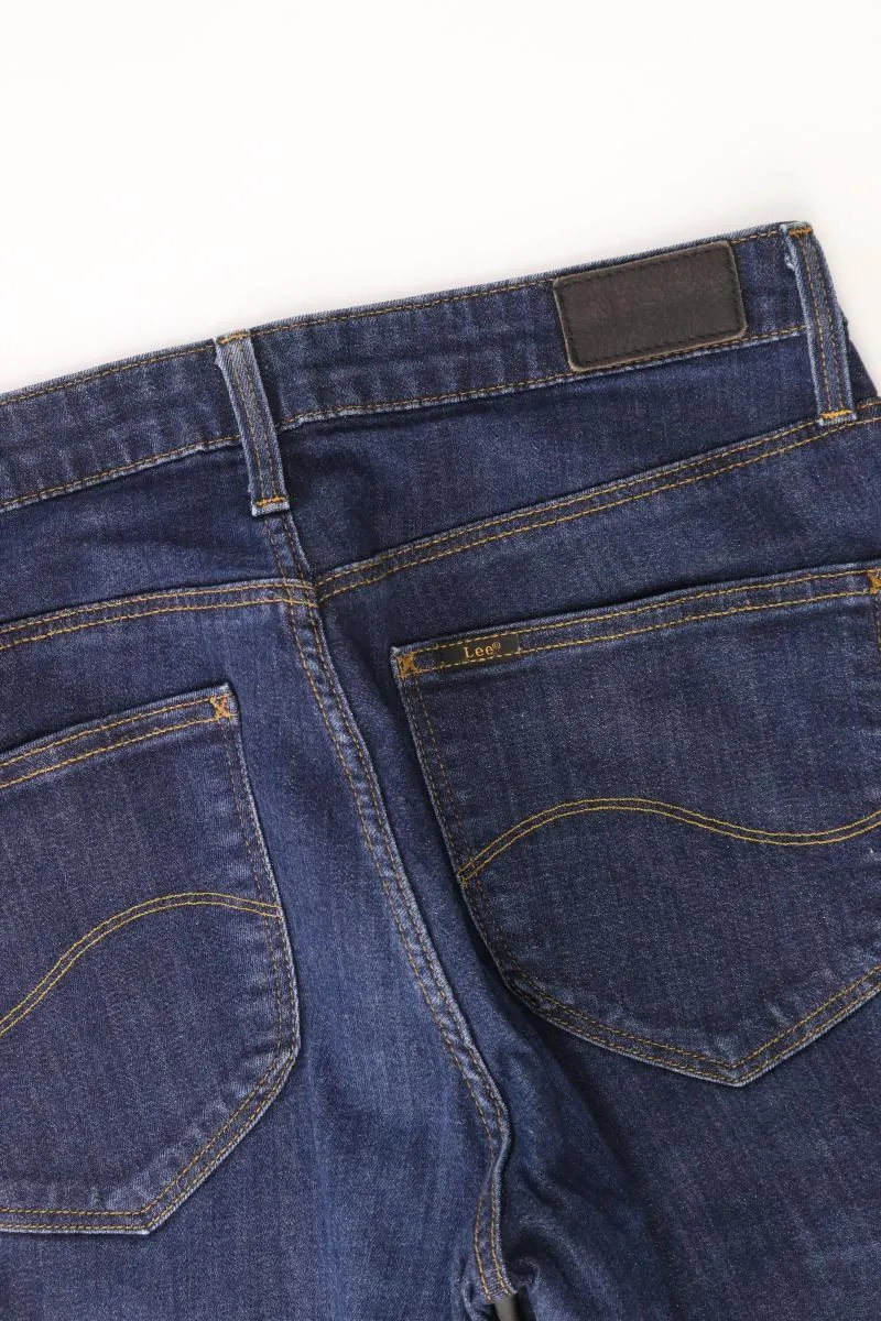 Lee Straight Jeans für Herren Gr. W30/L31 blau aus Baumwolle