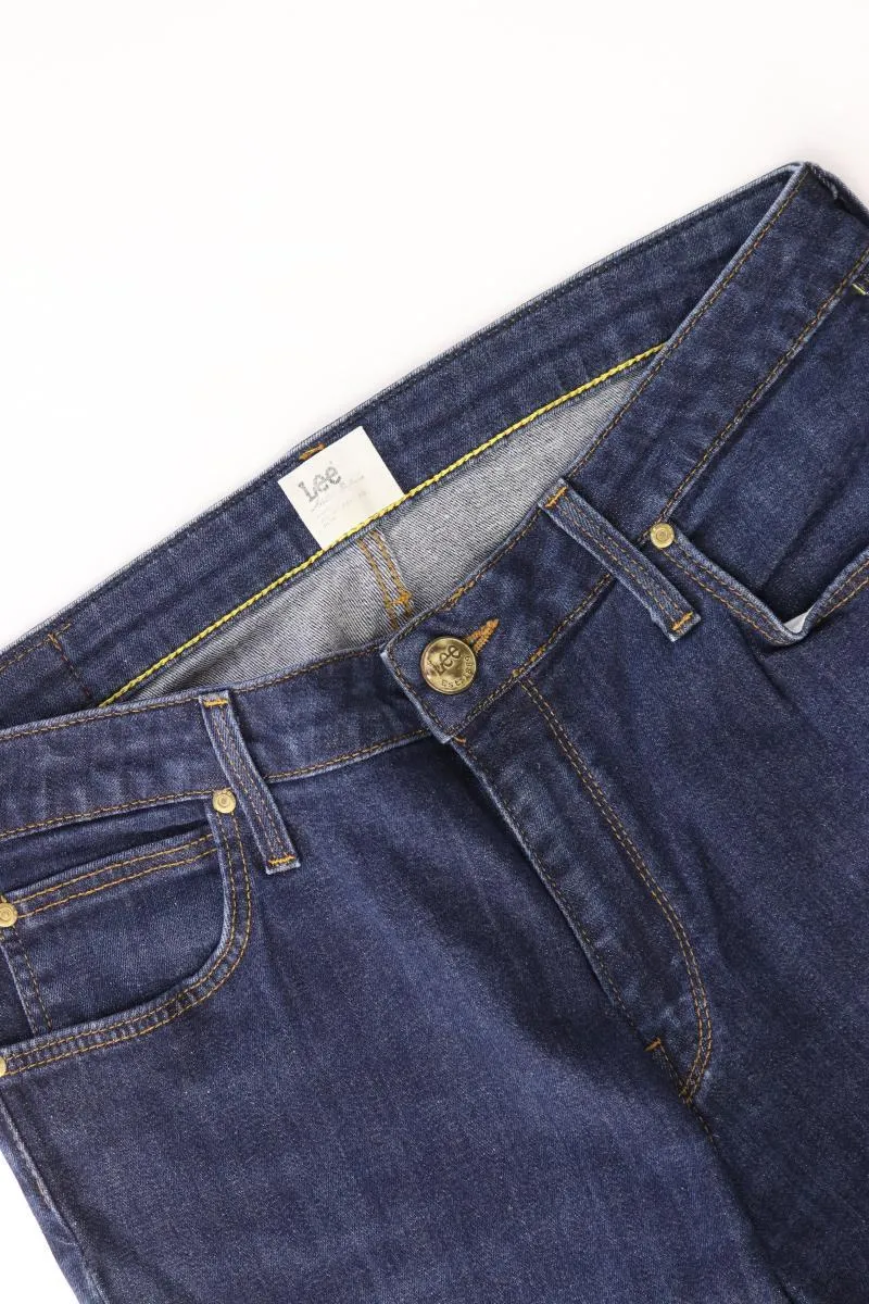 Lee Straight Jeans für Herren Gr. W30/L31 blau aus Baumwolle