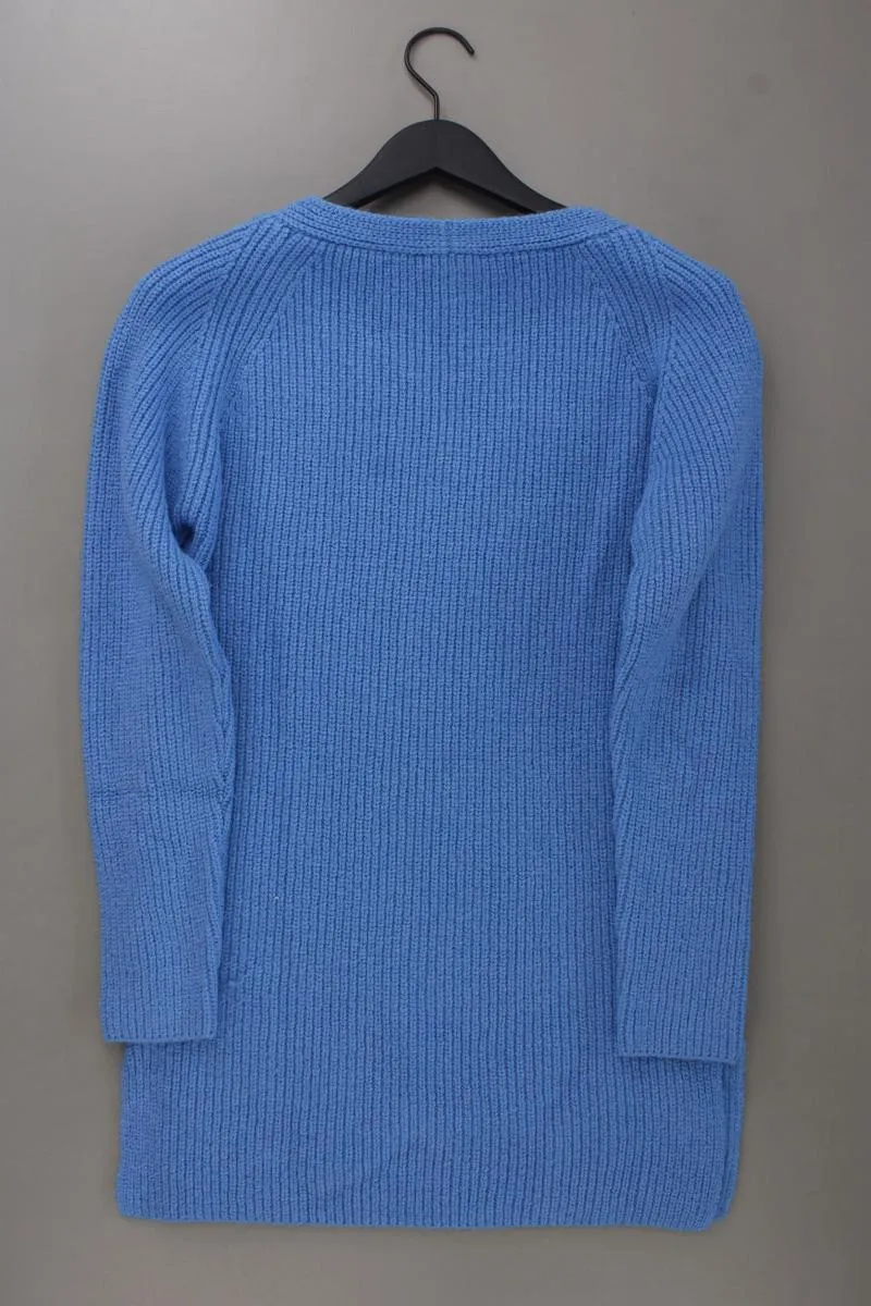 More&More Grobstrickpullover Gr. 36 blau aus Polyacryl