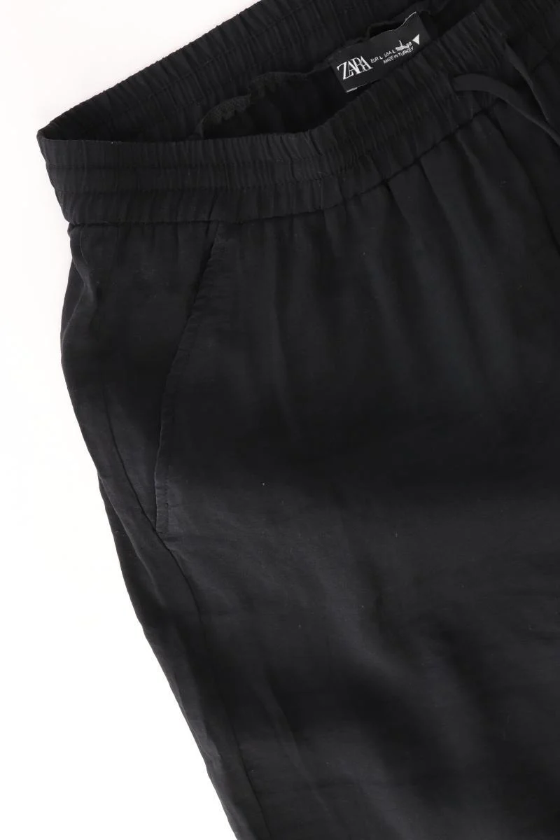 Zara Stoffhose Gr. L schwarz