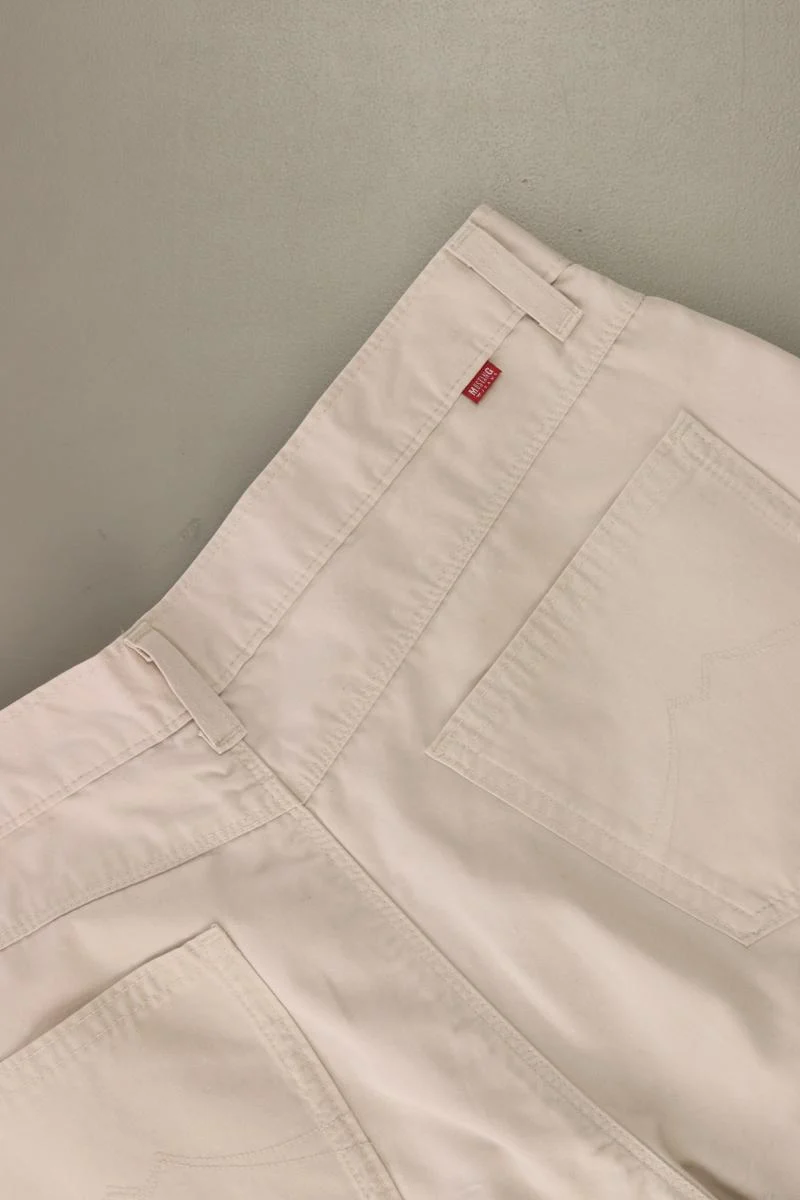 Mustang Five-Pocket-Hose Gr. 40 creme aus Baumwolle