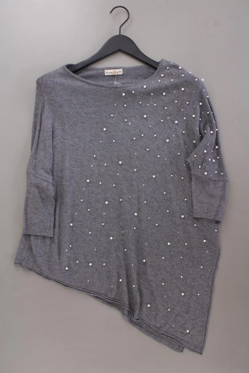 PhaseEight Feinstrickpullover Gr. XS neuwertig grau aus Viskose