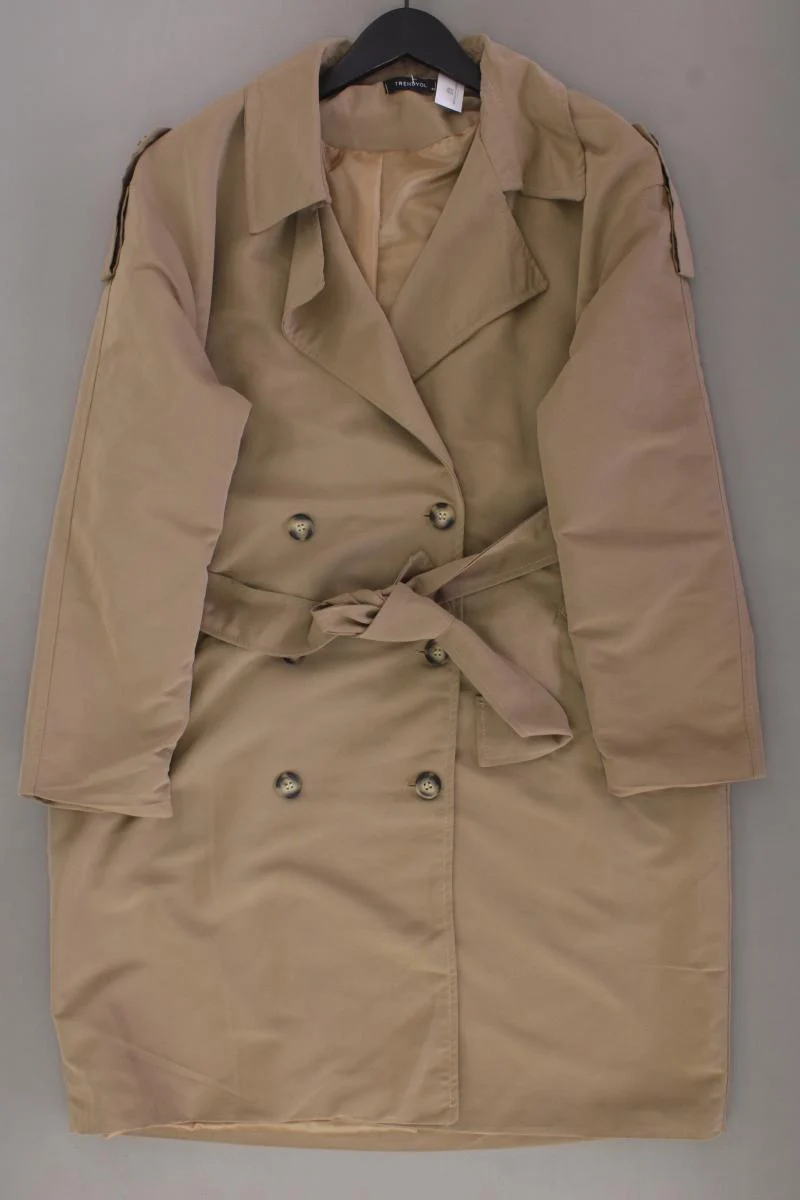 Trendyol Trenchcoat Gr. 42 braun aus Polyester