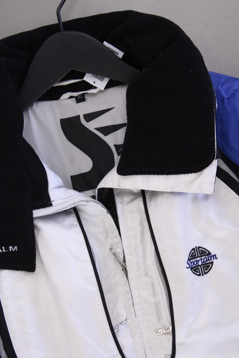 Sportalm Classic Jacke Gr. 42 Vintage weiß aus Polyamid